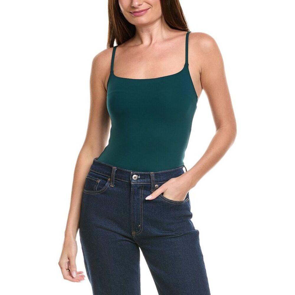 Commando® Womens  Neoprene Cami Bodysuit, Green